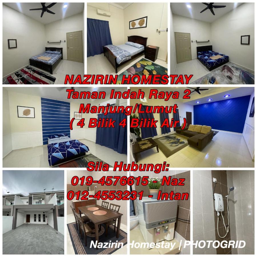 No 61 Nazirin Homestay Tmn Indah Raya 2 Manjung Lumut Exterior photo
